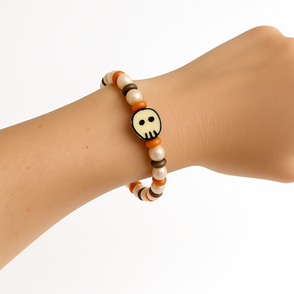 Beaded Ghost Bracelet