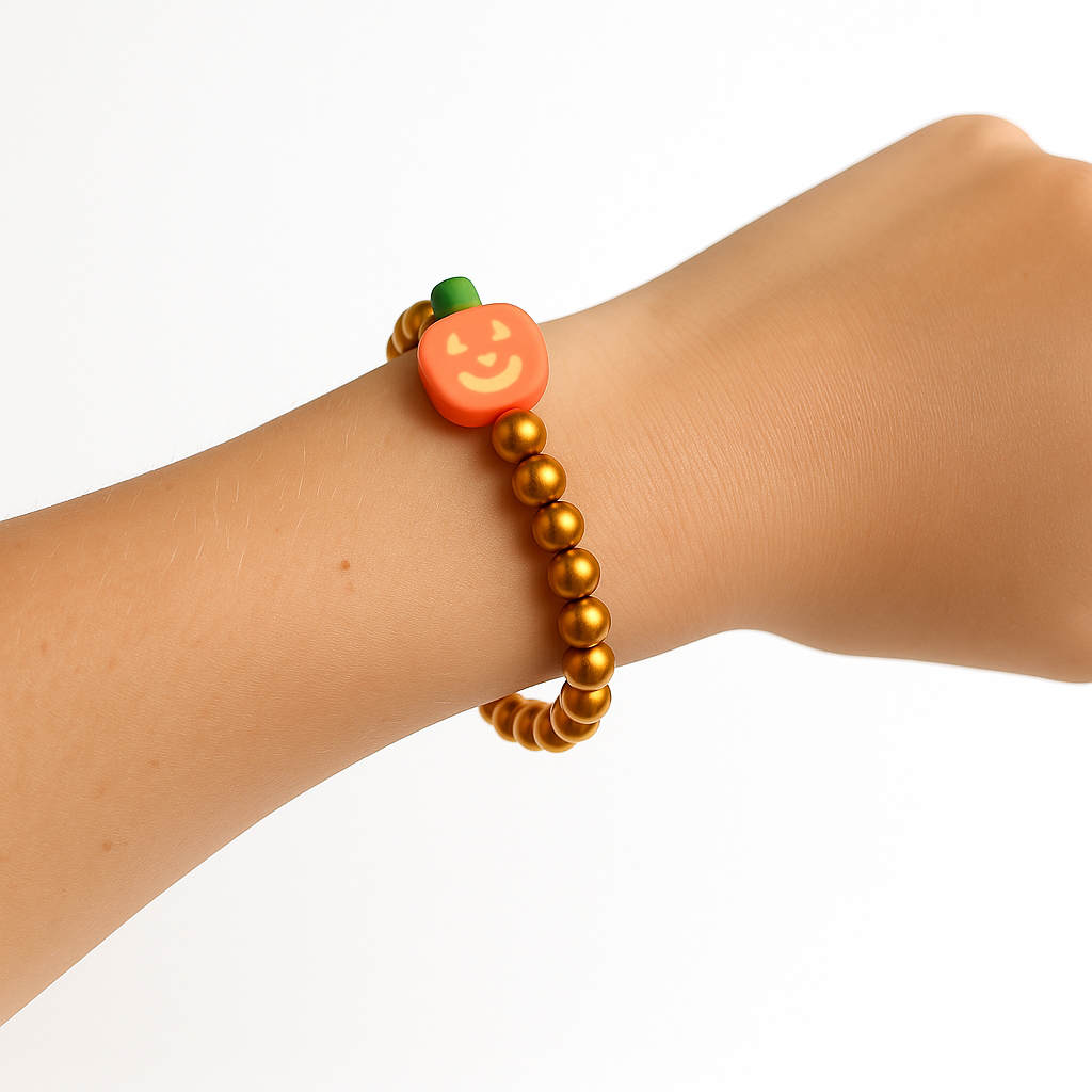 Gold Pumpkin Bracelet