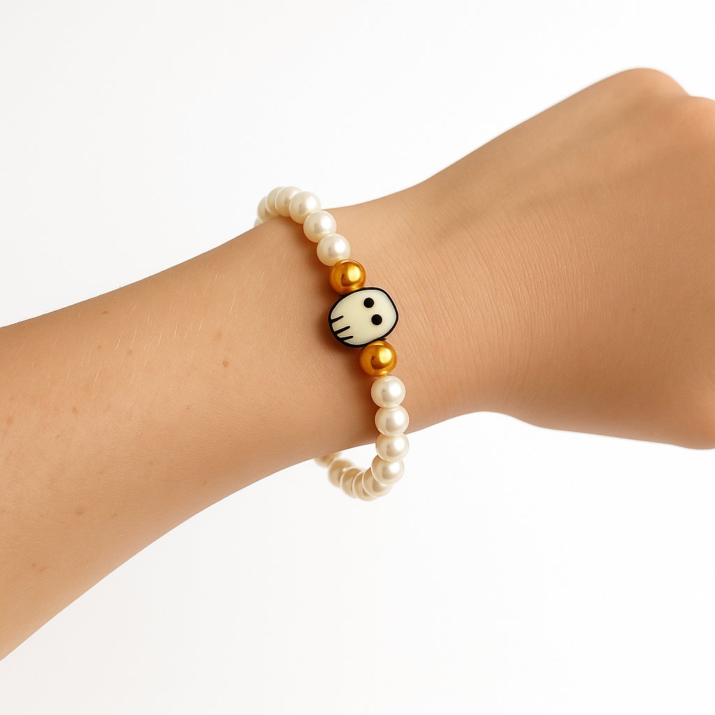 Ghostly Gold Bracelet